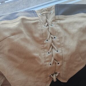 Cropped corset